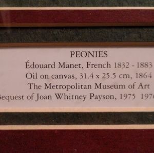 Ventage Monet repo painting